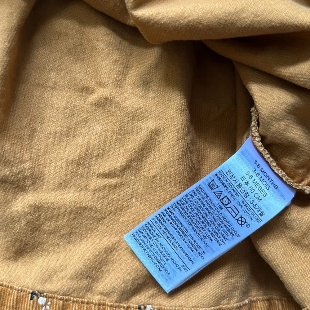 baby GAP corduroy dress